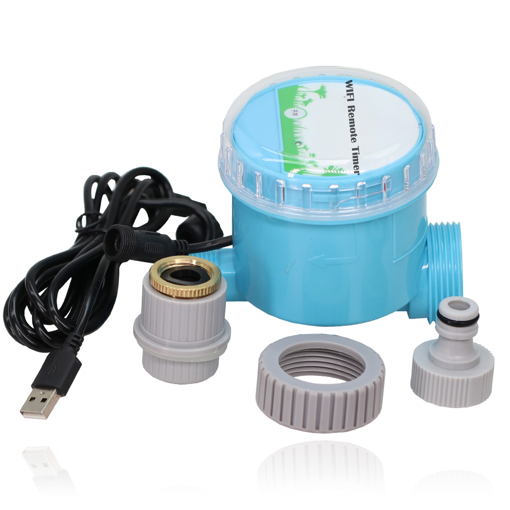 WIFI Garten Bewässerung Timer Gewächshaus Anlage Bewässerung Automatische Wasser System Regler Smartphone Fernbedienung Topf Sprinkler