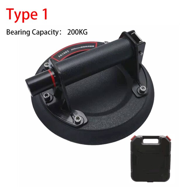 200kg Vakuum Saugnapf Griff Auto Auto Saugnapf schwer Pflicht Vakuum Heber Für Granit Glas Hebe 2 Zoll Delle Abzieher Ziehen: Typ1 200kg