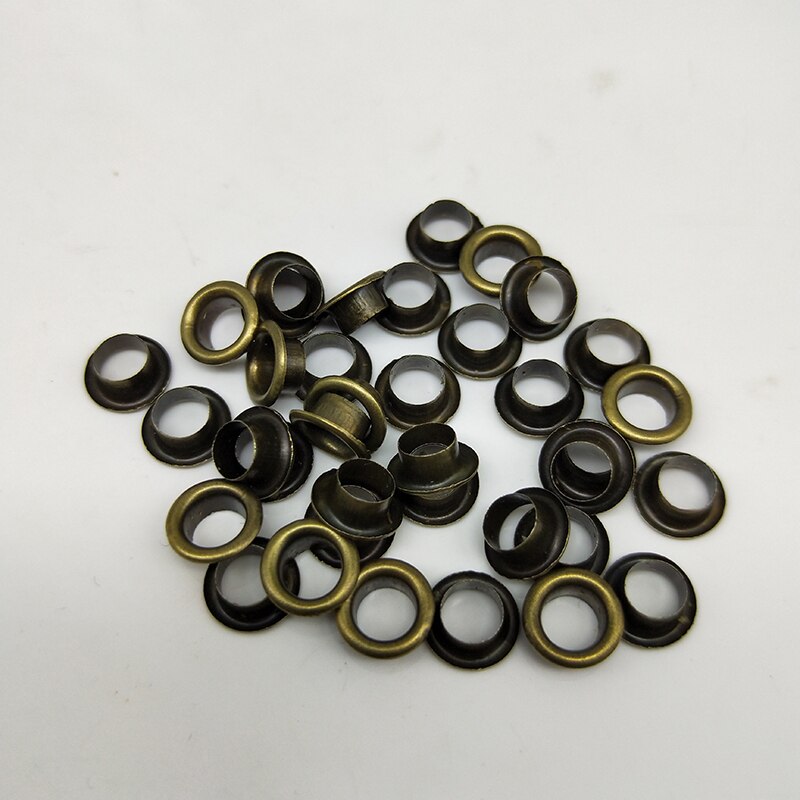 500Pcs Eyelet Bronze Metal eyelets DIY Embelishment Garment Cloth Craft DIY Apparel Sewing Fabric Garment Eyelets