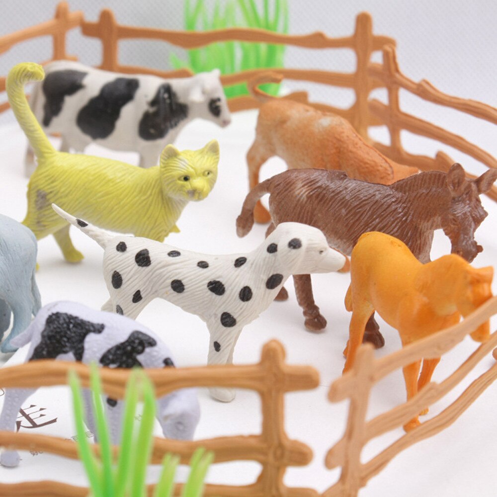 15 Pcs Educatief Gesimuleerde Boerderij Dieren Model Speelgoed Voor Kids Kinderen