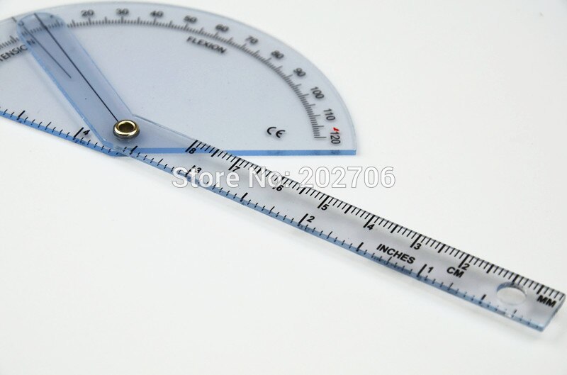 Finger goniometer finger ruler finger measure medial ruler, 10pcs/lot