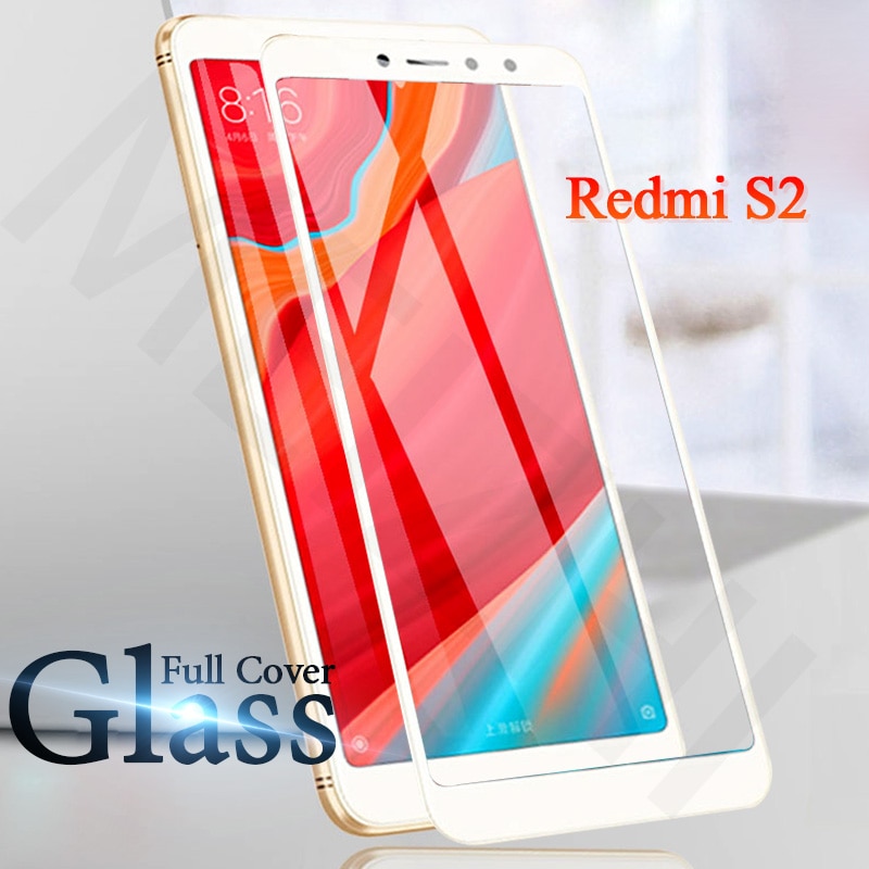 Volledige Cover Xiaomi Redmi S2 Glas Voor Xiaomi Redmi S2 S 2 Gehard Glas Case Voor Xiomi Redmi S2 Global versie Beschermende Film