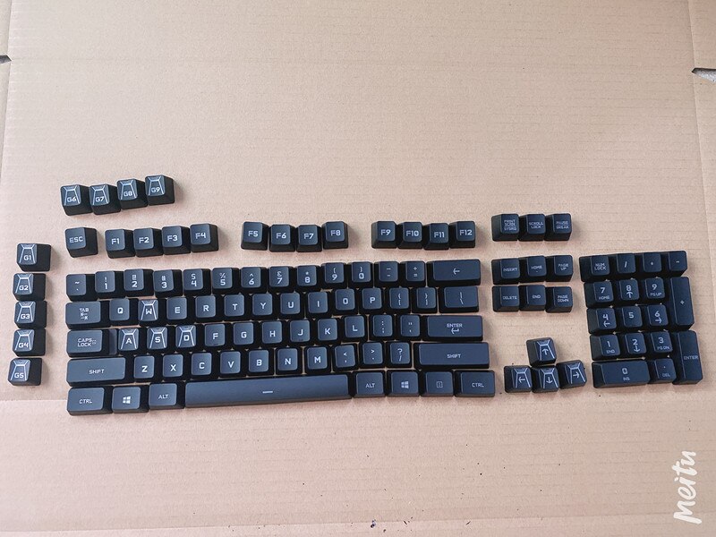 for Logitech G910 Mechanical Gaming Keyboard Original Replacement keycaps. 100% Compatible.（113 Keys，Only Keycap）