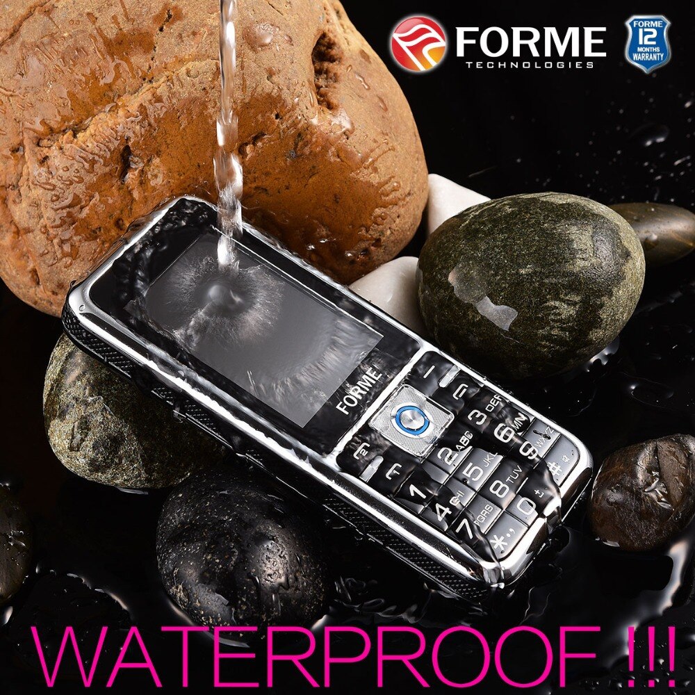 Waterproof!Metal! Big batteryFORME X-MAN Dual Sim Camera Torch celular cellphone original cell phone unlocked mobile phone