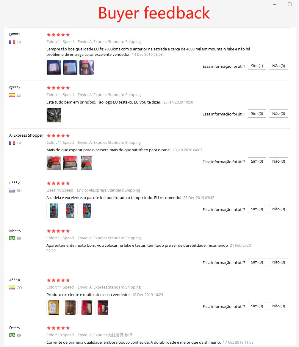 YBN 11 Speed Bicycle Chain SLA H11-TIG Gold Titanium coating MTB Road Bike Chain for SRAM/Campanolo System