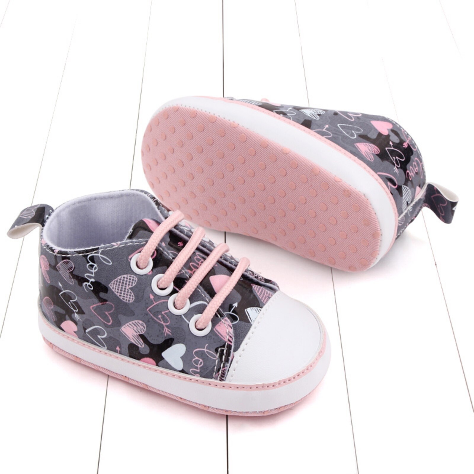 Baby Jongens Meisjes Anti-Slip Casual Schoenen Sneakers Peuter Zachte Zolen Eerste Wandelaars