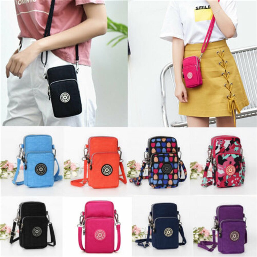 Modern Cross-body Mini Mobile Phone Shoulder Bag Pouch Case Belt Handbag Purse Wallet Storage Bag