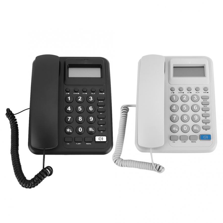 KX-T2023 Landline Phone Caller ID Display Battery Free Telephone (UK Telephone Line with Random Color)