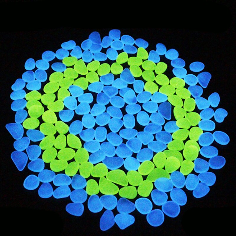 20 Pcs Gesimuleerde Kasseien Game Stukken Fluorescentie Acryl Onregelmatige Steen Voor Glow In The Dark Speelgoed