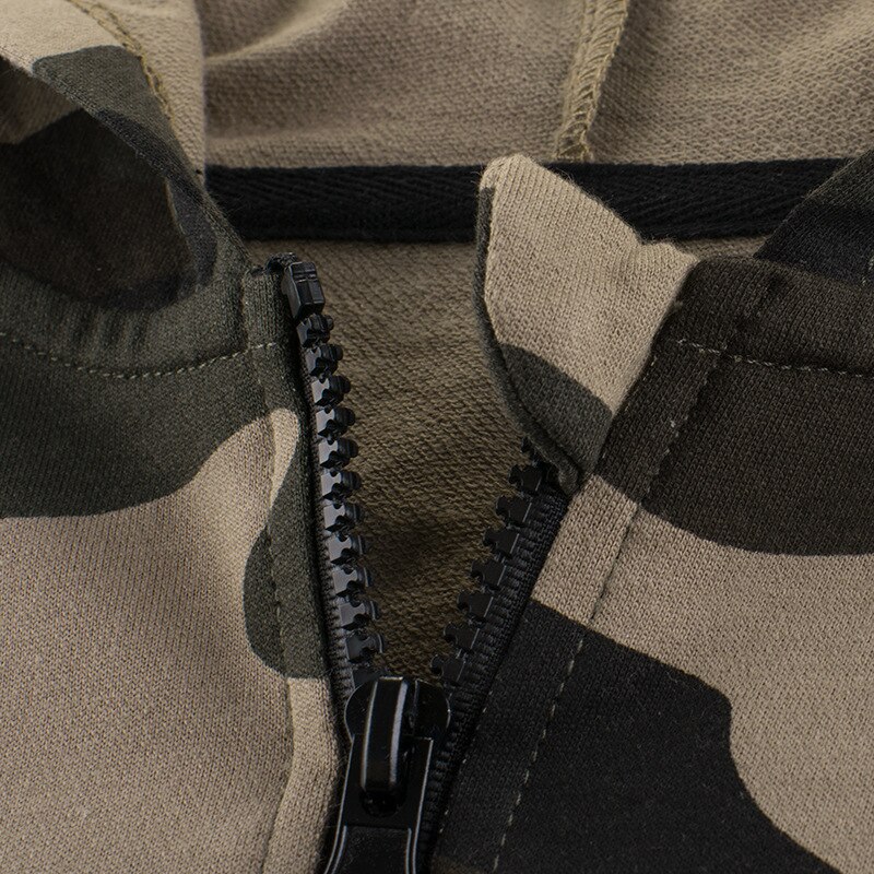 Chaqueta de camuflaje con capucha para niño, ropa coreana para niño de 2 a 10 años, talla 90 a , Otoño, nueva, 140