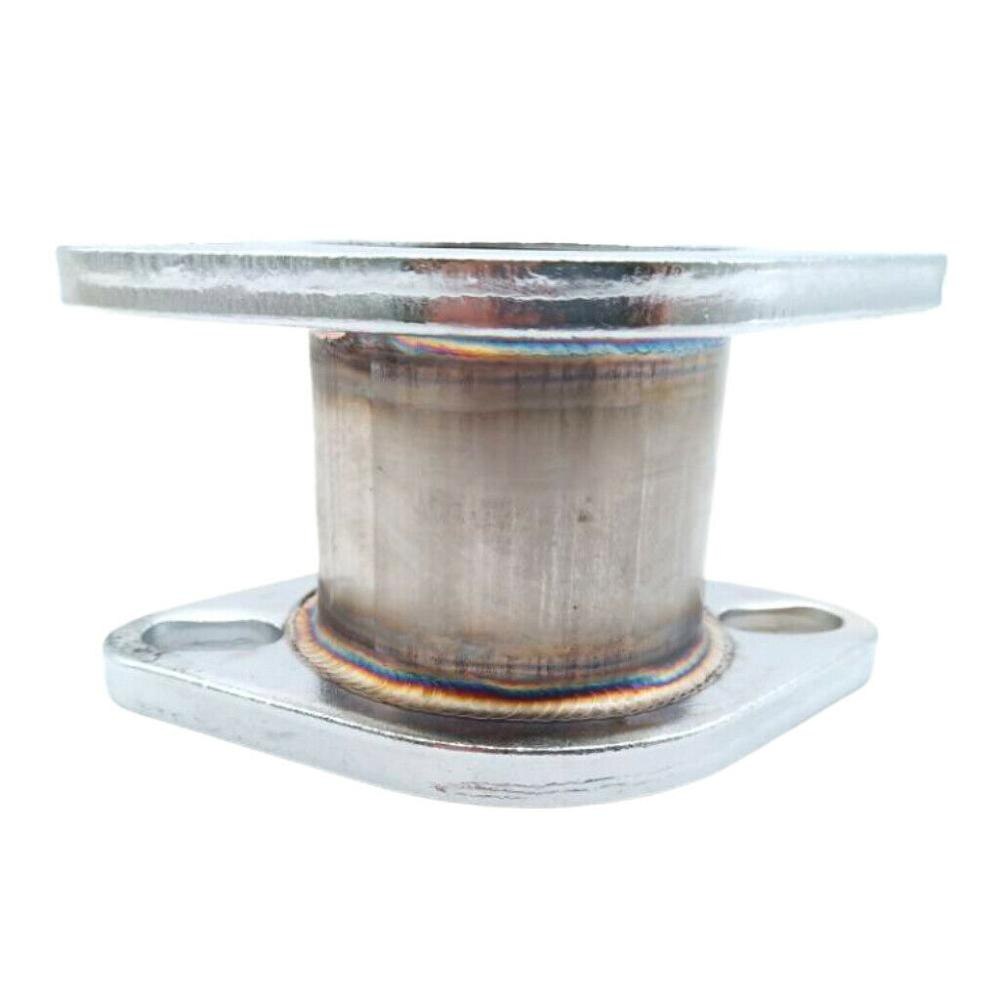 2.5" 2 Bolt Flange Catback Exhaust Muffler Pipe Extension Flange Steel Adapter