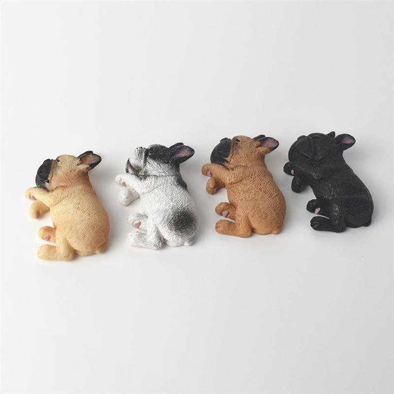 3D Franse Bulldog Magneet Leuke Slapen Hond Koelkast Whiteboard Magneten Voor Office Home Decoratie