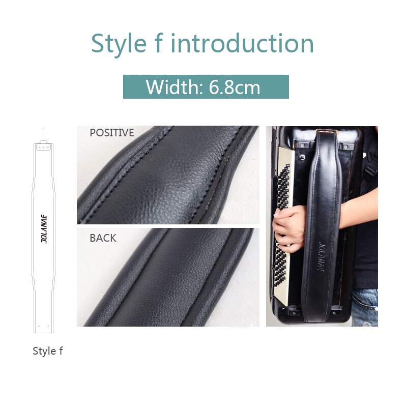 Leather 48/60/80/96 Accordion Bass Left Hand Band 120 Accordion Bass Band 120 Wristband: 120 bass-f