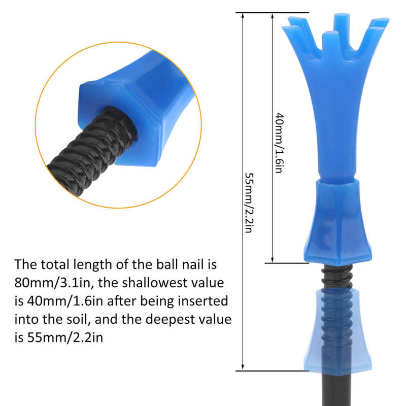 Ballen Houder Plastic Tees Verstelbare Training Bal Tees Bal Houder Voor Outdoor Sport Training Accessoires