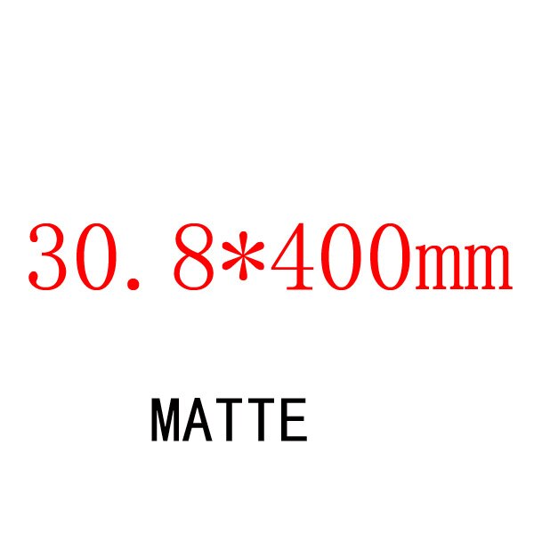 Mcfk 3k reggisella per bicicletta in fibra di carbonio MTB Road Bike Super Light Tube Mountain Cycling Parts lunghezza 165g 450mm: 30.8x400mm matte