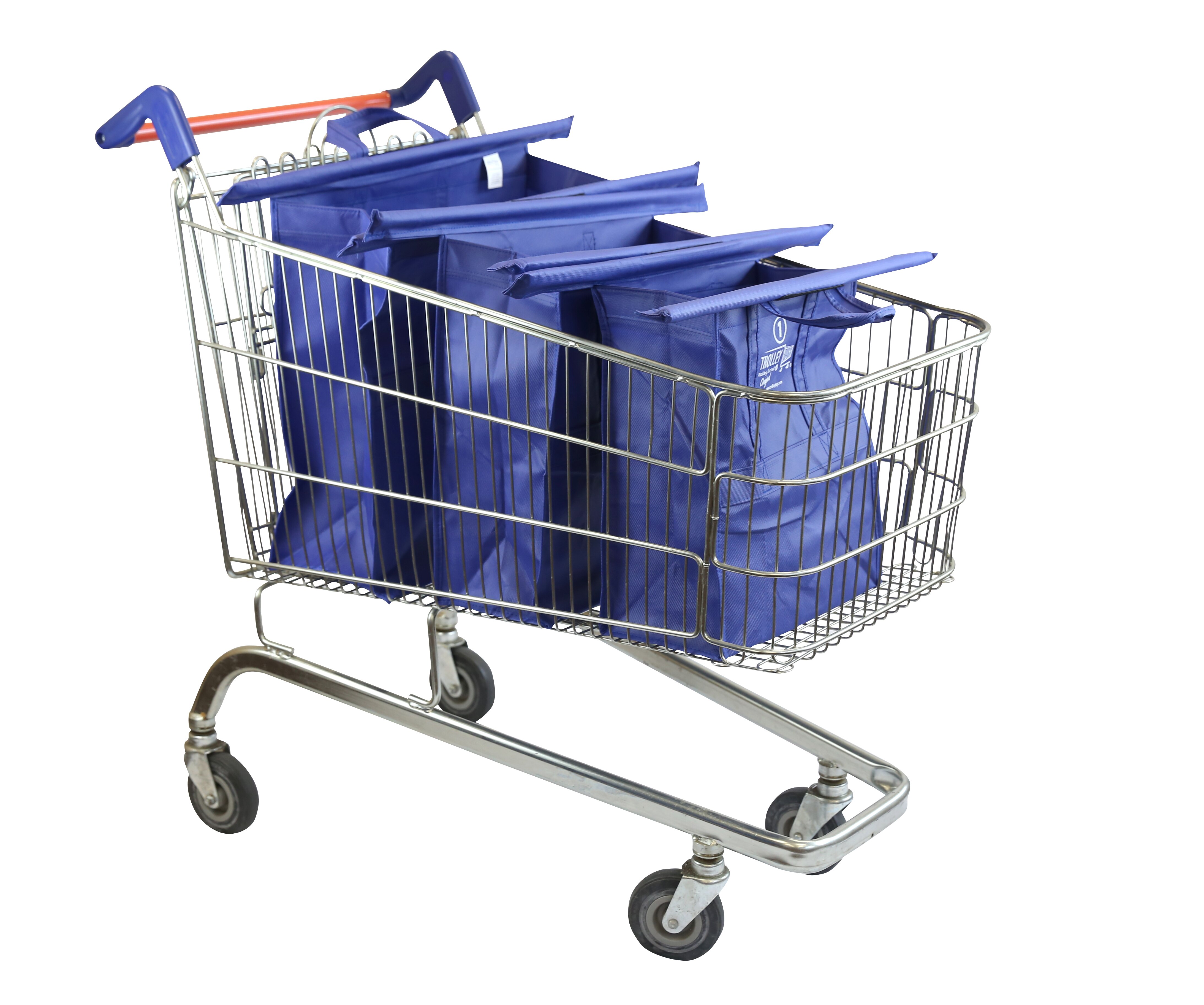 Trolley Tassen 3 Stks/set Winkelwagen Trolley Tassen Opvouwbare Herbruikbare Boodschappentas Eco Supermarkt Bag Bolsas