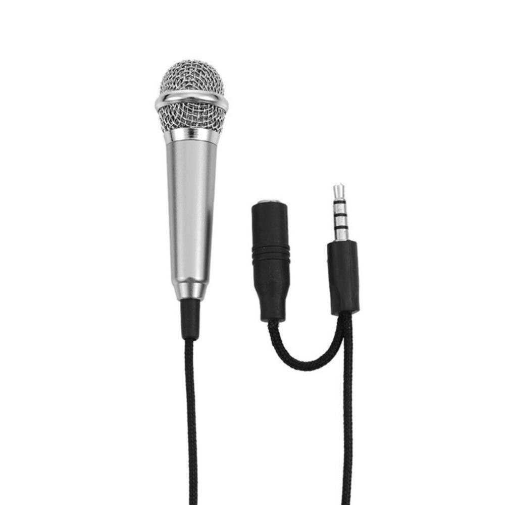 Mini Car Microphone 2.5mm Brand 4M Bluetooth External Microphone Stereo Car Radio Receiver: Silver
