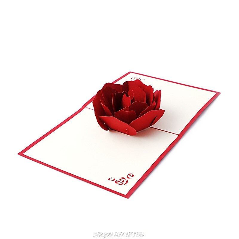 3D Up Greeting Card Handmade Happy Birthday Merry Christmas Card D23 20