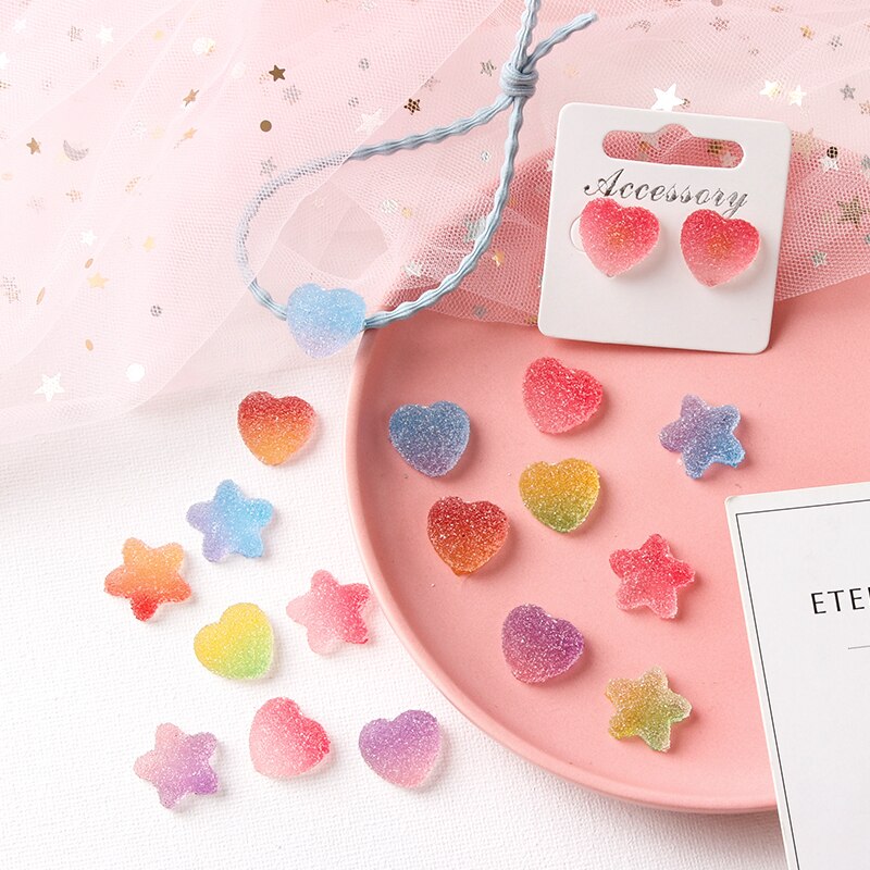 Pâte magnétique en résine pour réfrigérateur, 6 pièces, pour fruits, bonbons, accessoires créatifs pour la maison, Simulation, pâte magnétique pour aliments