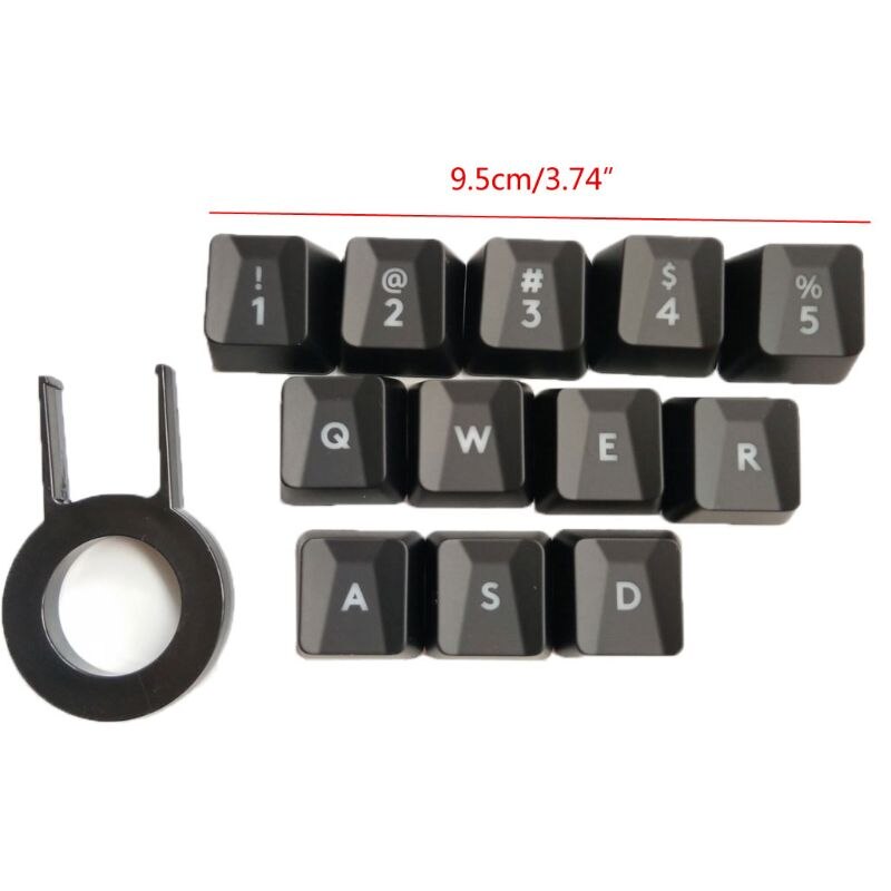 Touches clavier 12 pièces pour logitech G413 G910 G810 G310 G613 K840 romer-g Switch clavier mécanique rétro-éclairé