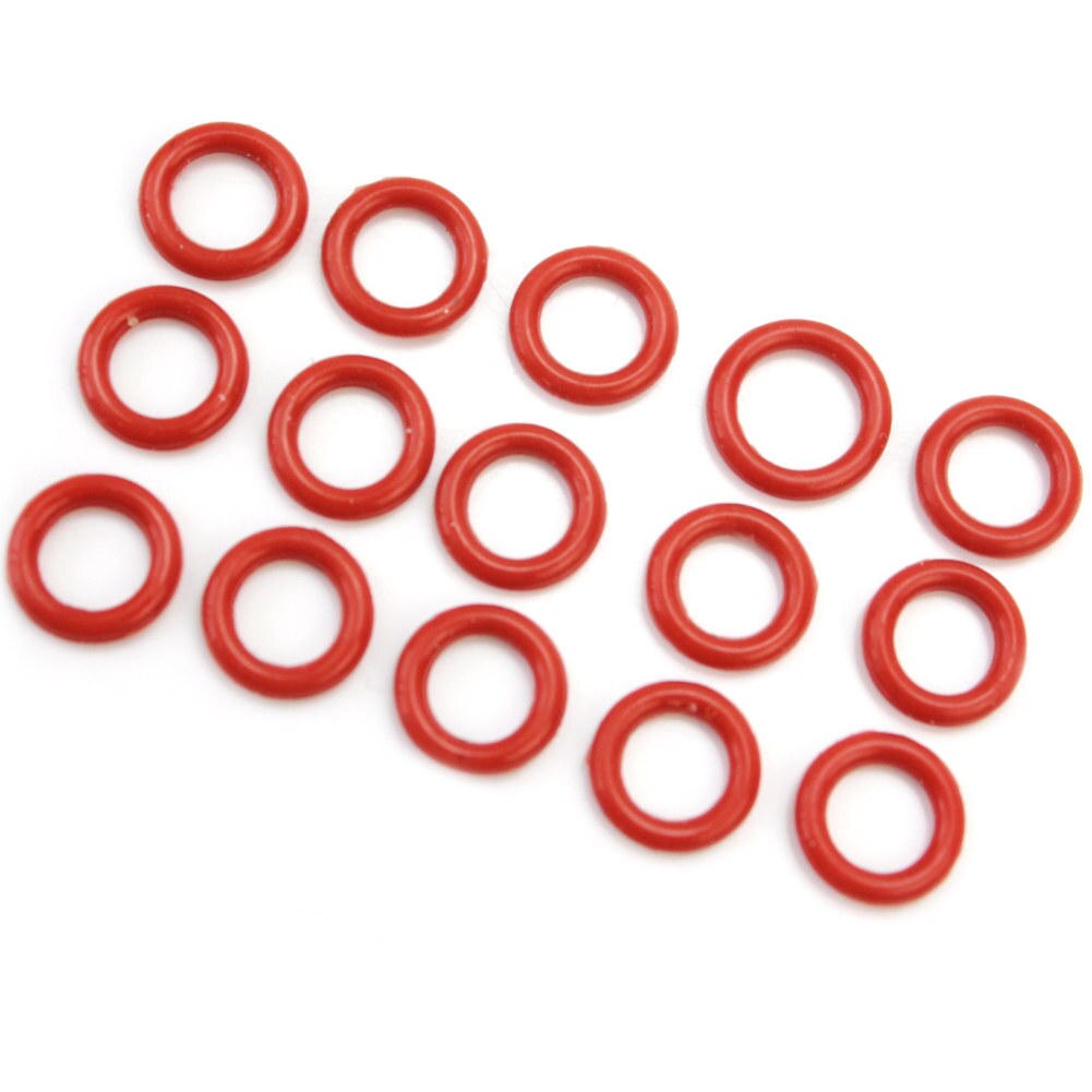 120 stk gummi o-ring switch dæmpere mørk rød til kirsebær tastatur dæmpere keycap o ring udskifte del
