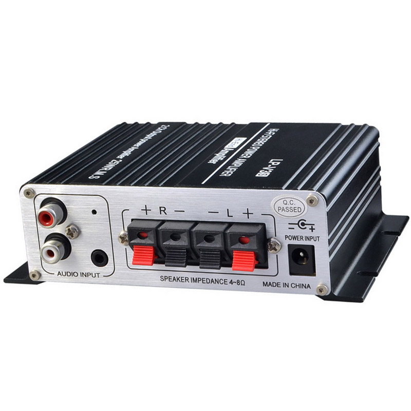 12V Car Amplifier Car Audio hi-fi Amplifier Adapter Sound Fever Amp LP-V3S Hifi Amplifier signal through high-fidelity