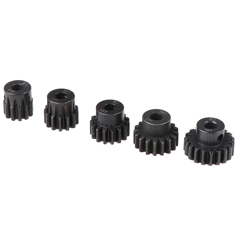 M1 5mm 15t 16t 17t 18t 19t- pin motor utstyr combo sett til 1/8 rc bil motor