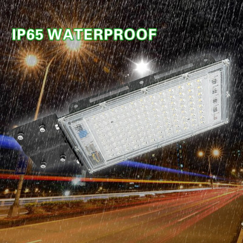 100W LED Street Light Outdoor Floodlight Spotlight IP65 Waterproof Wall Light Garden Road Street Pathway Outdoor Lighting