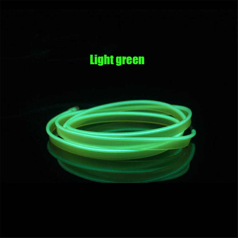 3m auto motorfiets 12V LED koud licht neon lijn decoratieve strip voor Honda Crosstour CR-Z S C EV -Ster AC-X HSV-010: Ivoor