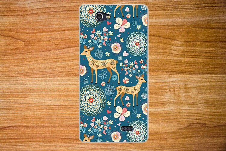 For ZTE Blade A465 a465 Newest Popular Tpu Case Colorful Cute Pattern Flowers Printing soft tpu cover case For ZTE A465: c050