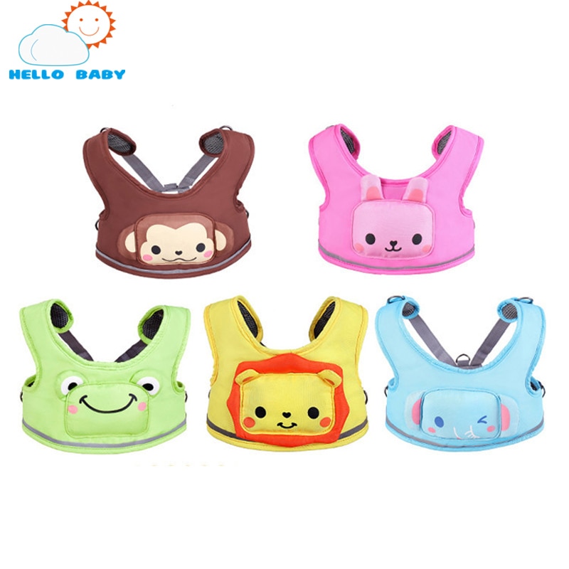 Dla dzieci maluch pas szelki bezpieczeństwa torba asystent plecak smycz dzieci dziecko dzieci robić nauki chodzenia torby bawełna siatka temblak