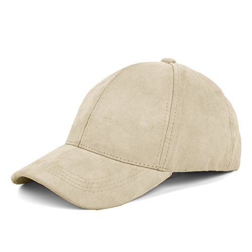 Suede Baseball Cap Mens Casquette Bone cap Snapback cap Hip Hop Flat Hat Women Gorras: Beige