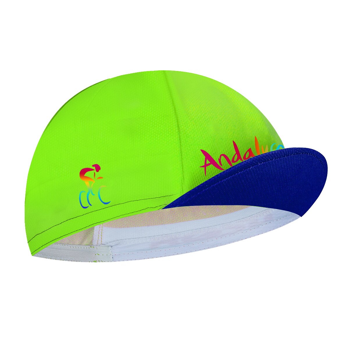 Gorra de Ciclismo Retro de Andalucía para hombre y mujer, gorro transpirable clásico, color azul, 2022: Cycling Caps 11