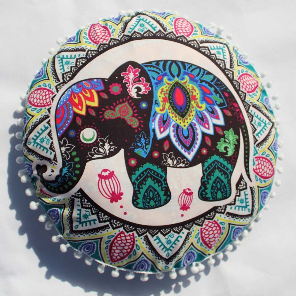 Ronde Kussensloop Indiase Mandala Kussens Bohemian Home Decor Accessoires Kussen Kussens Cover Наволочки Декоративные