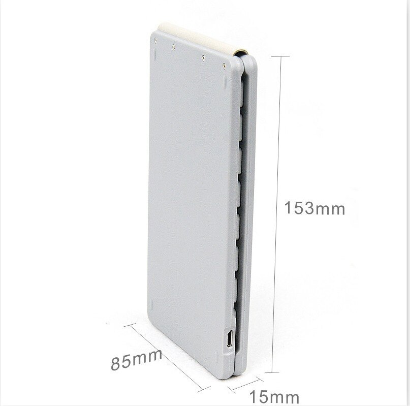 Bluetooth Keyboard Mini Mobile Phone Tablet IPadtablet Folding USB Charging Wireless External Keyboard