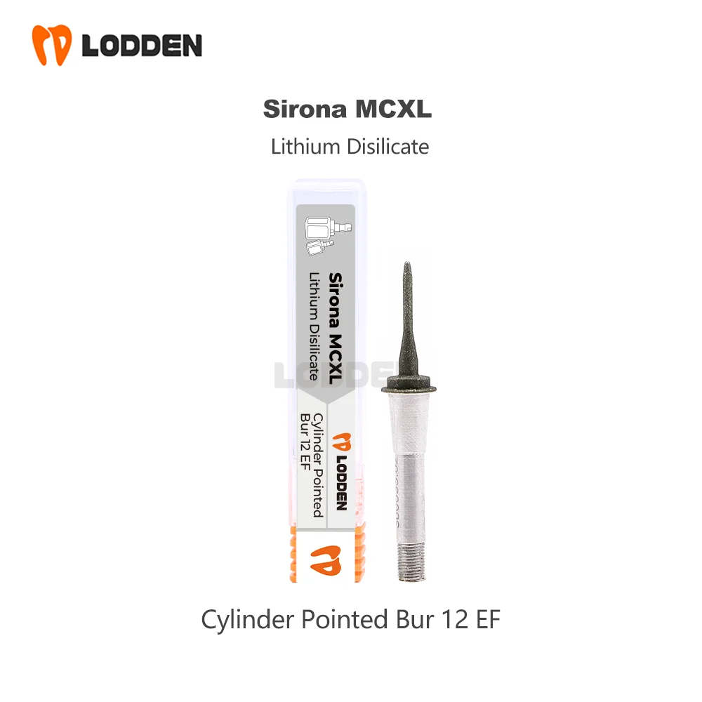 LODDEN Cerec Sirona MCXL Cerec fresas para disilicato de litio Zirconia PMMA 1 Uds taladros de laboratorio Dental herramientas de molienda de diamante: CORAL