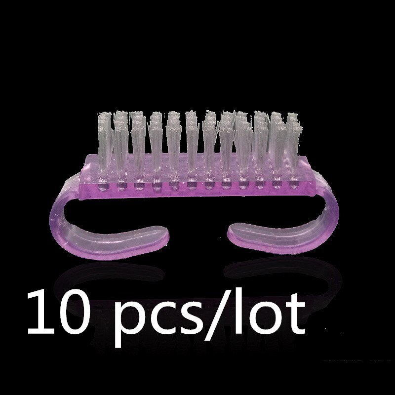 10x Nagel Pinsel Für Acryl UV Gel Nagel Staub Reinigen Pinsel Manikübetreffend Pedikübetreffend Werkzeug Nagel Kunst Pflege Manikübetreffend Pedikübetreffend Weichen entfernen Staub: Ursprünglich Titel