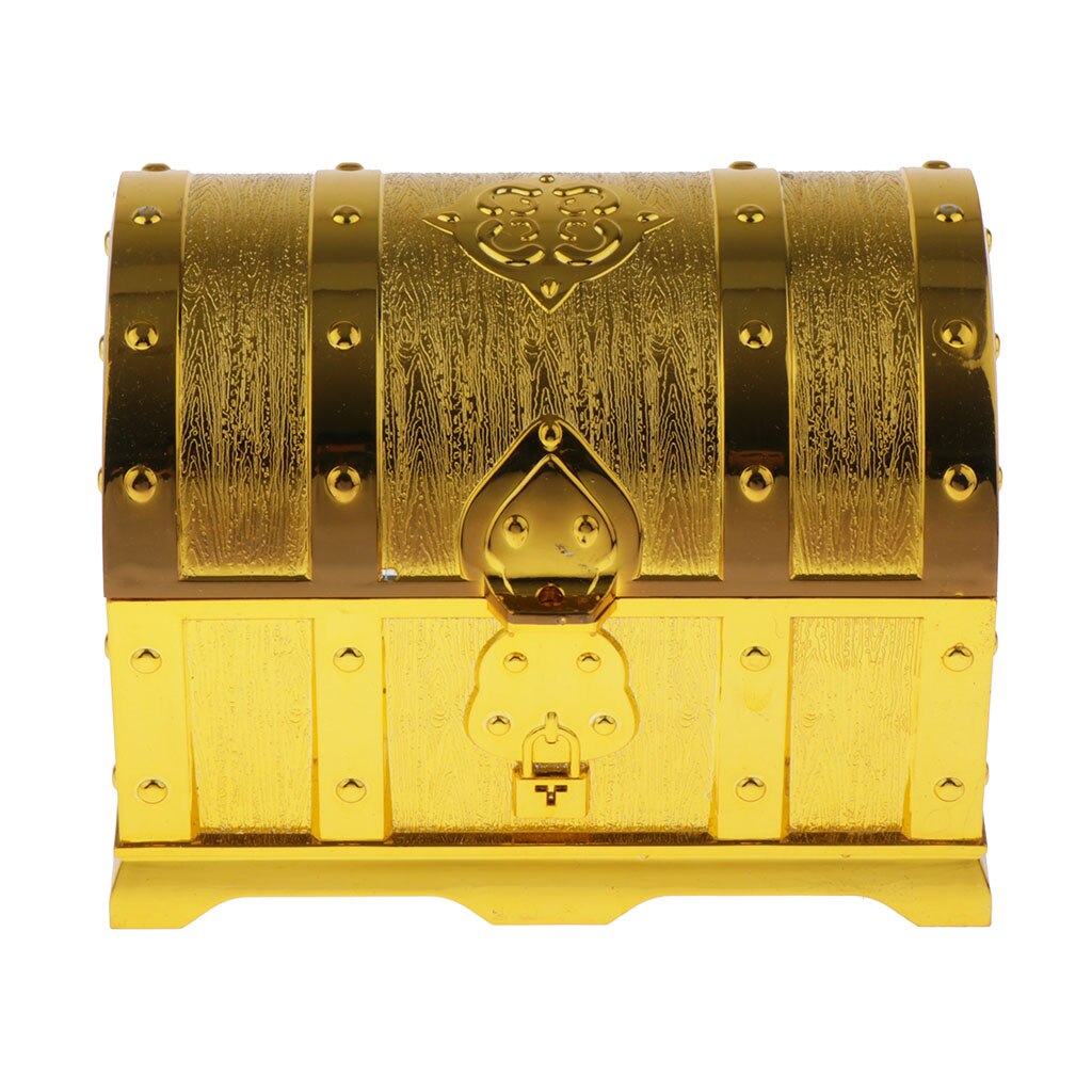 Pirate Treasure Chest for Seeking Treasure/Role-play/Family Game/Pirate Game