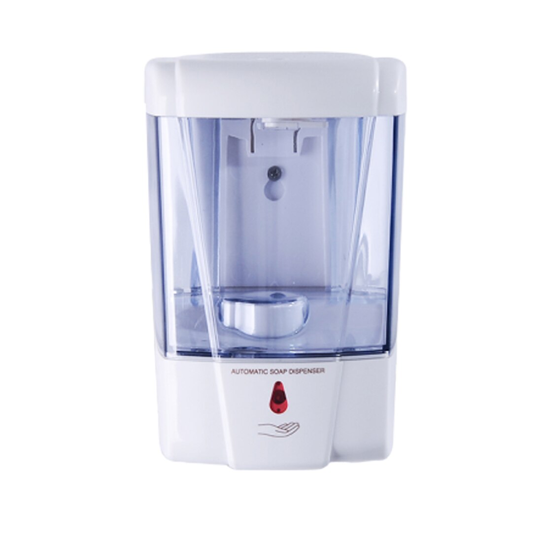 in stock 700Wall-Mount Automatic IR Sensor Soap Dispenser Touch-free Lotion Pump Touchless Liquid Home for Kitchen Bathroom: Wall-mounted