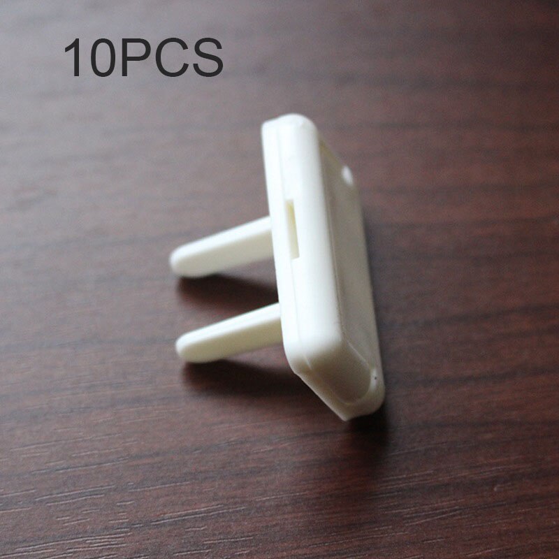10PCS Child Safety Locks For Preventing The Child From Getting Hurt By Electric shock Electric Child Lock Safety For Baby: 10pcs white1
