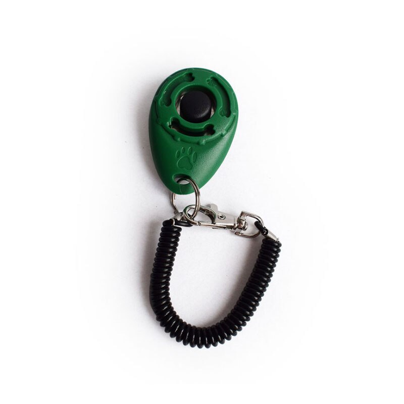Correa de plástico inteligente para adiestramiento de perros, accesorio para entrenamiento de mascotas, 10 unids/lote: Verde
