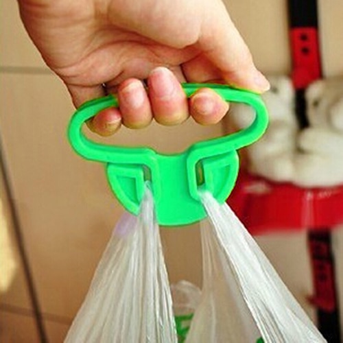Practical Bag Lifter Shopping Bag holder Tool Handle Carry Bag Hanging Ring Relaxed Carry Food Machine Tools