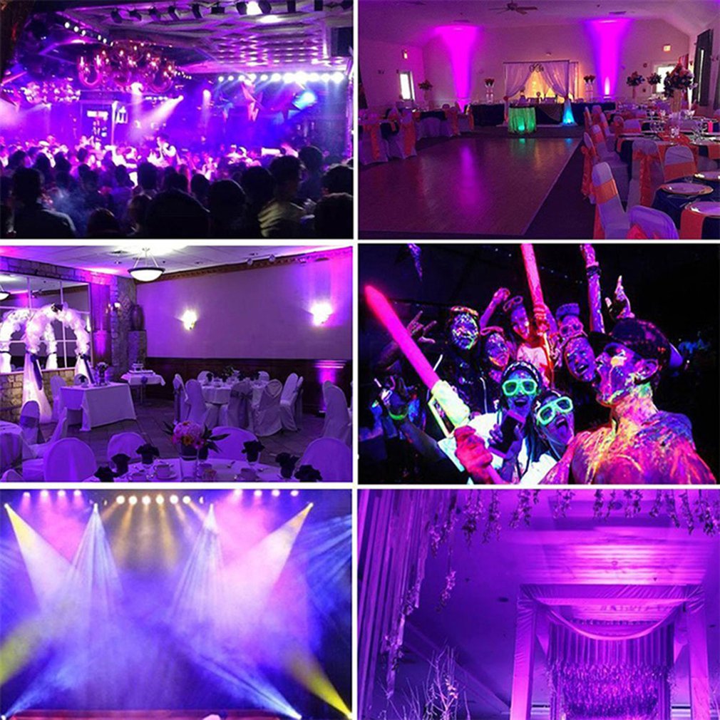 24w led par 18 led uv paars led podiumverlichting par licht met voor disco dj projector machine feestdecoratie podiumverlichting