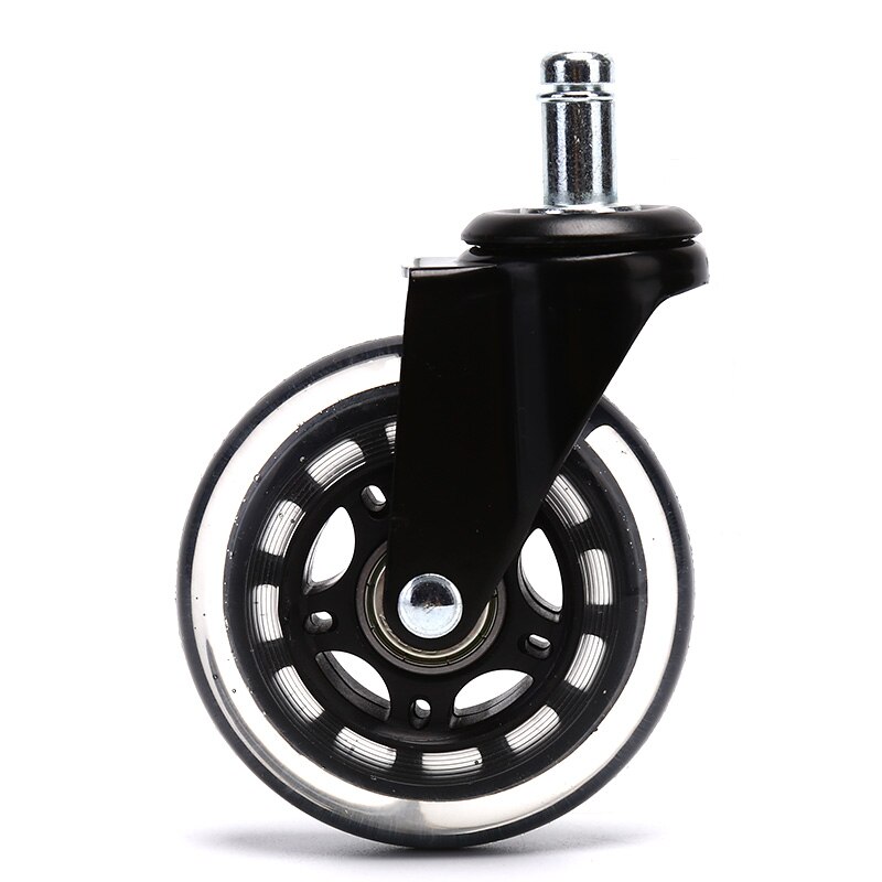 1pc Office Chair Caster Wheels Roller Rollerblade Style Castor Wheel Replacements