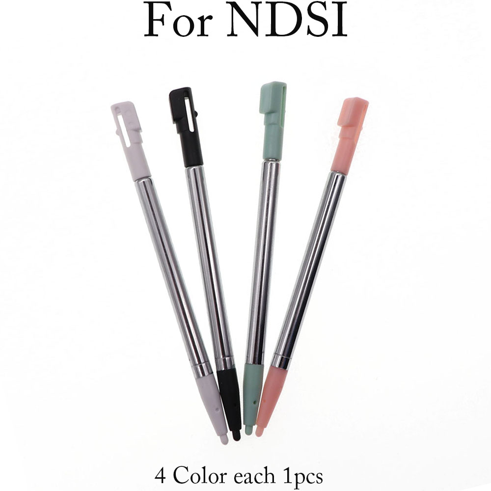 1 conjunto de caneta stylus para tela sensível ao toque de plástico e metal, caneta para console de jogos para ndsl ndsi ndswii 2ds 3ds xl ll novo 3dsxl ll novo 2dsxl: Branco