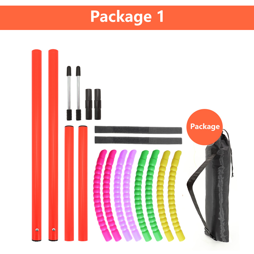 Outdoor Dog Training Equipment Portable Dog Exercise Running Training Jumping Stakes Sports Dogs Agility Equipment Pet Supplies