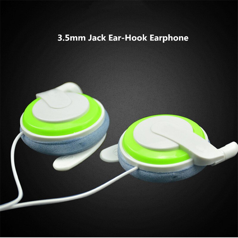 Sport Wired Headphones Earphone 3.5mm Stereo Running Earphones Earbud Universal For Mobile Phone Sony Samsung Computer MP3 4