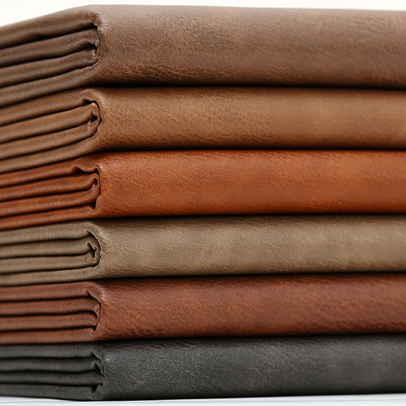 20x30cm PU Crazy Horse synthetic leather Fabric , Faux Leather Fabric for Sewing, PU artificial leather for DIY bag material