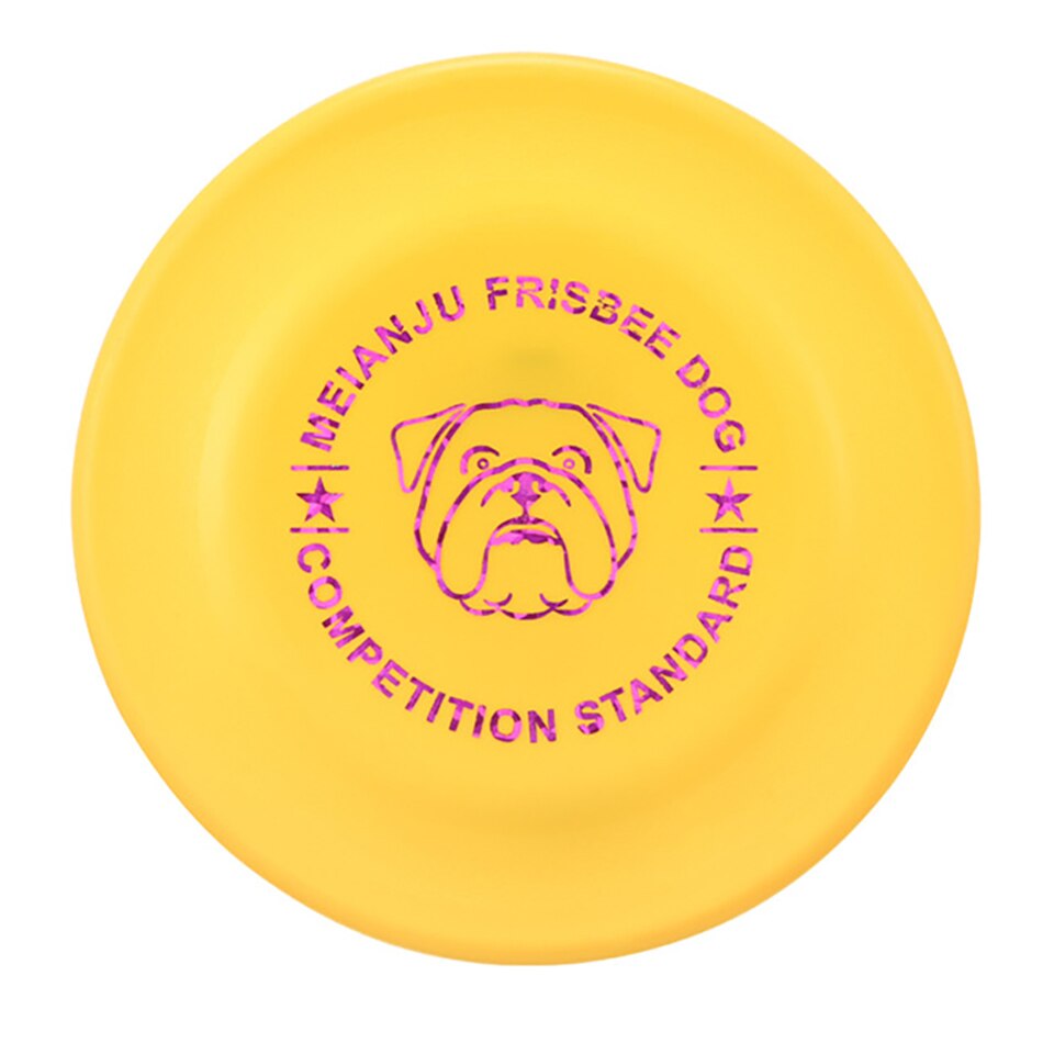 Flying Discs Dog Toy Interactive Soft Resistant Flying Saucer Toy For Big Small Dog Play Game Train Chew Pet Dog Disc Toy Plate