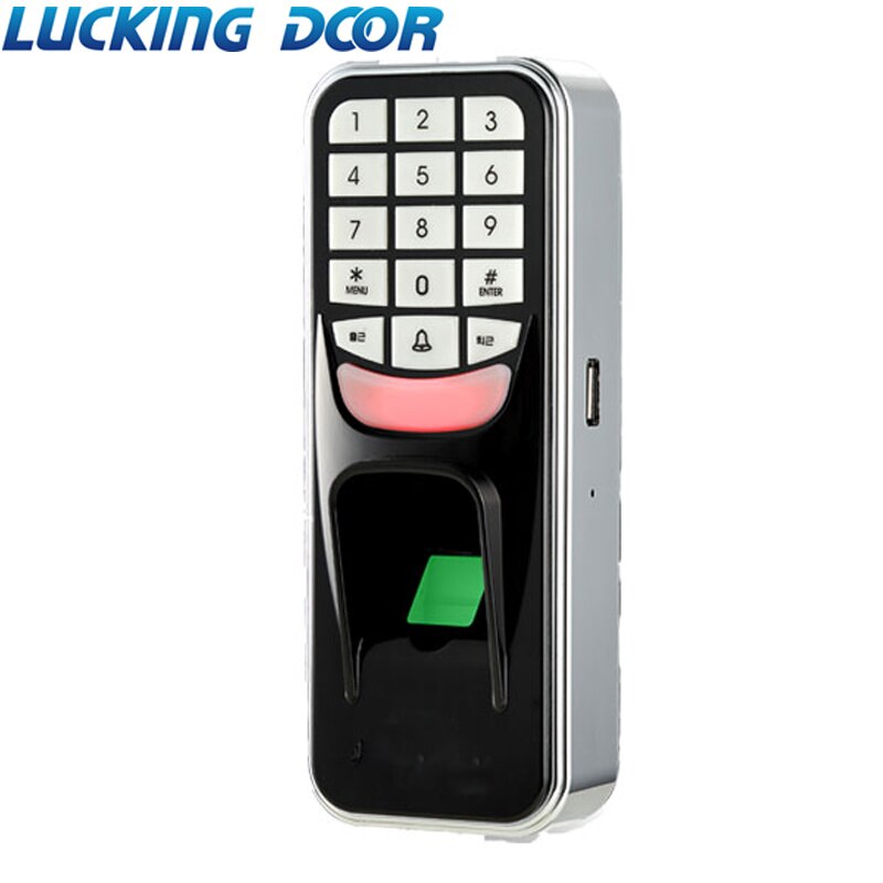 Fingerprint Password Key Lock Access Control Machine Biometric electronic door lock RFID reader scanner system